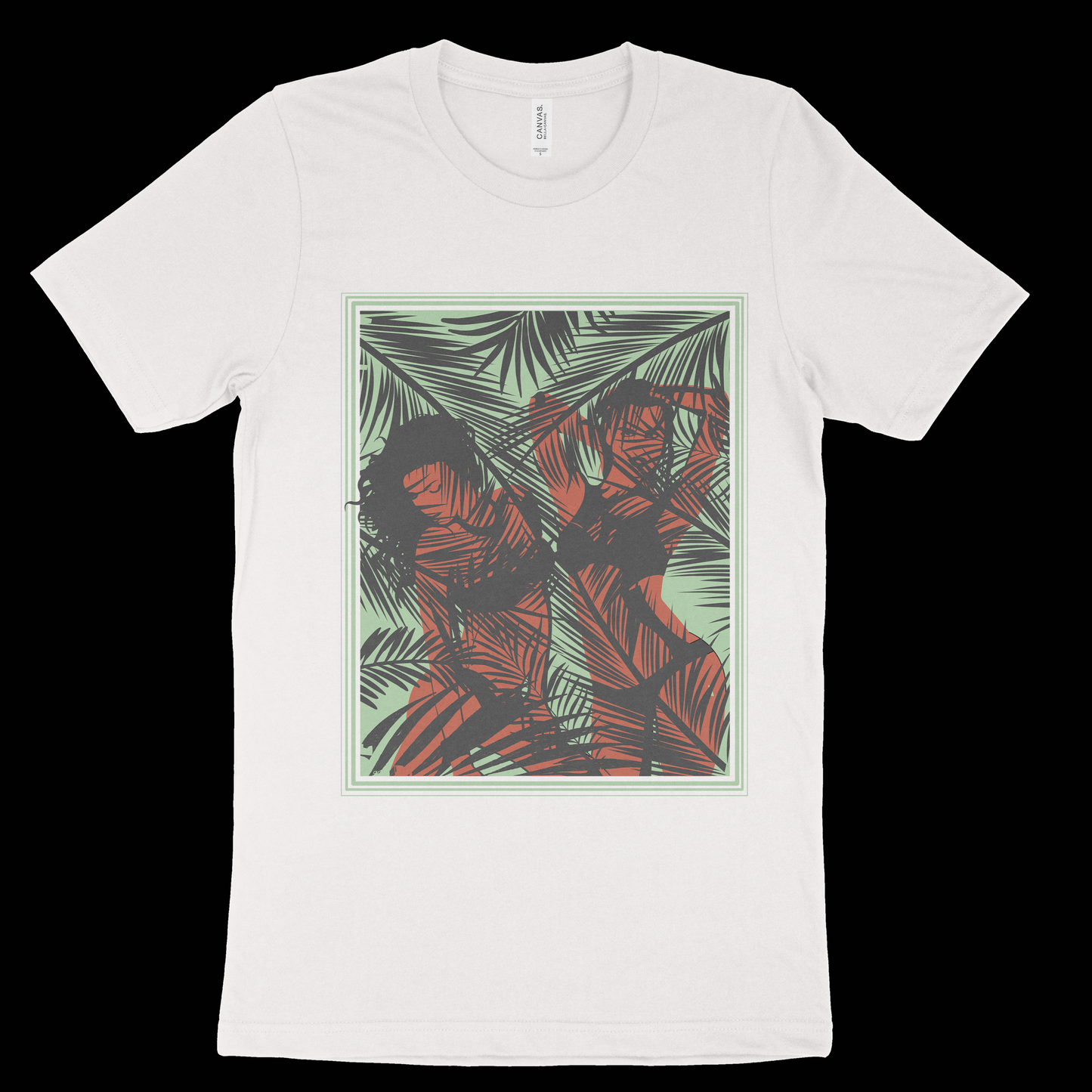 Tropical Design Short sleeve t-shirt